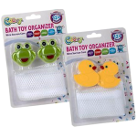 Bath Toy Organiser / Tidy Net with Suction Cups